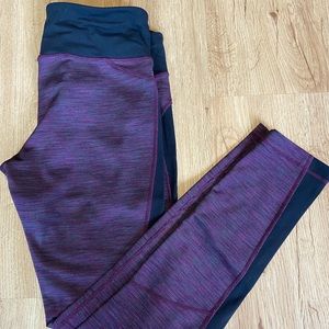 Purple leggings